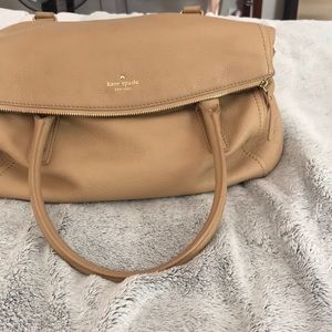 Kate Spade tan leather purse